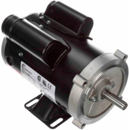 A.O. SMITH Century General Purpose Single Phase ODP Motor, 3/4 HP, 3450 RPM, 115/230V, ODP B652ES